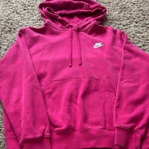 Nike Pink Pullover Hoodie